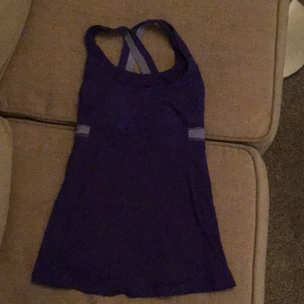 Lululemon tank purple size 2